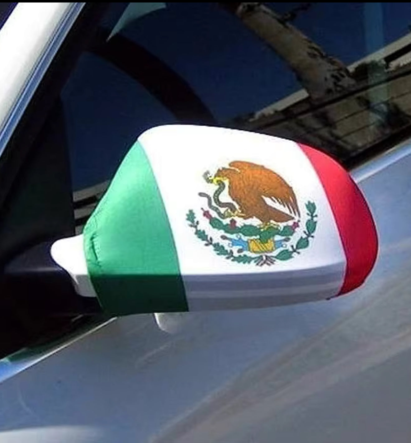 HOOD COVER MEXICO / FLAG MIRROR COVER