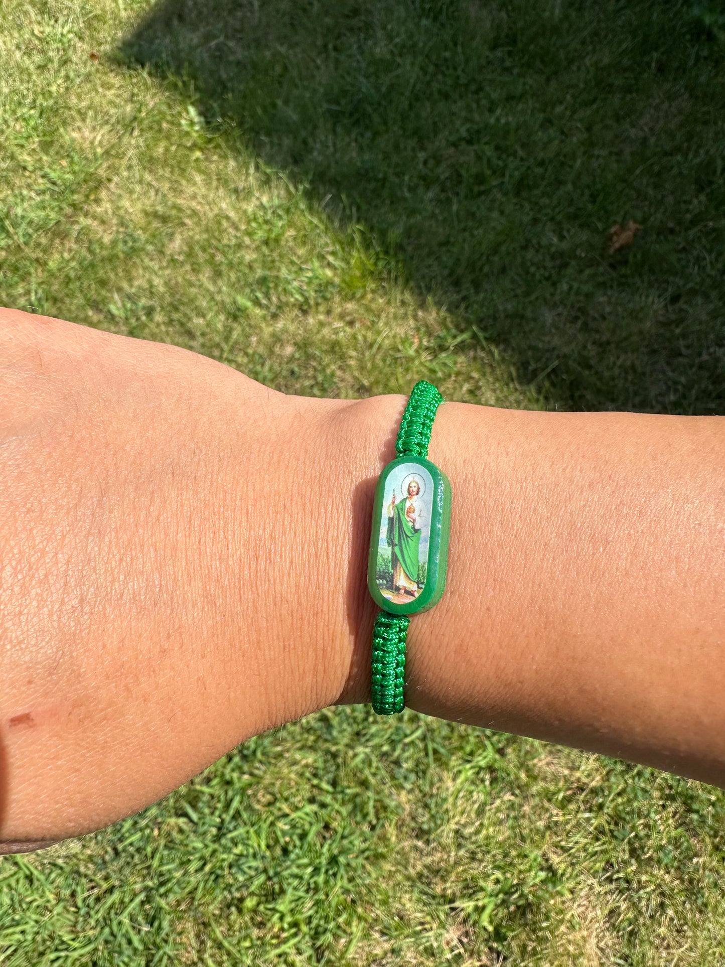 Adjustable San Judas Tadeo Bracelet -Unisex
