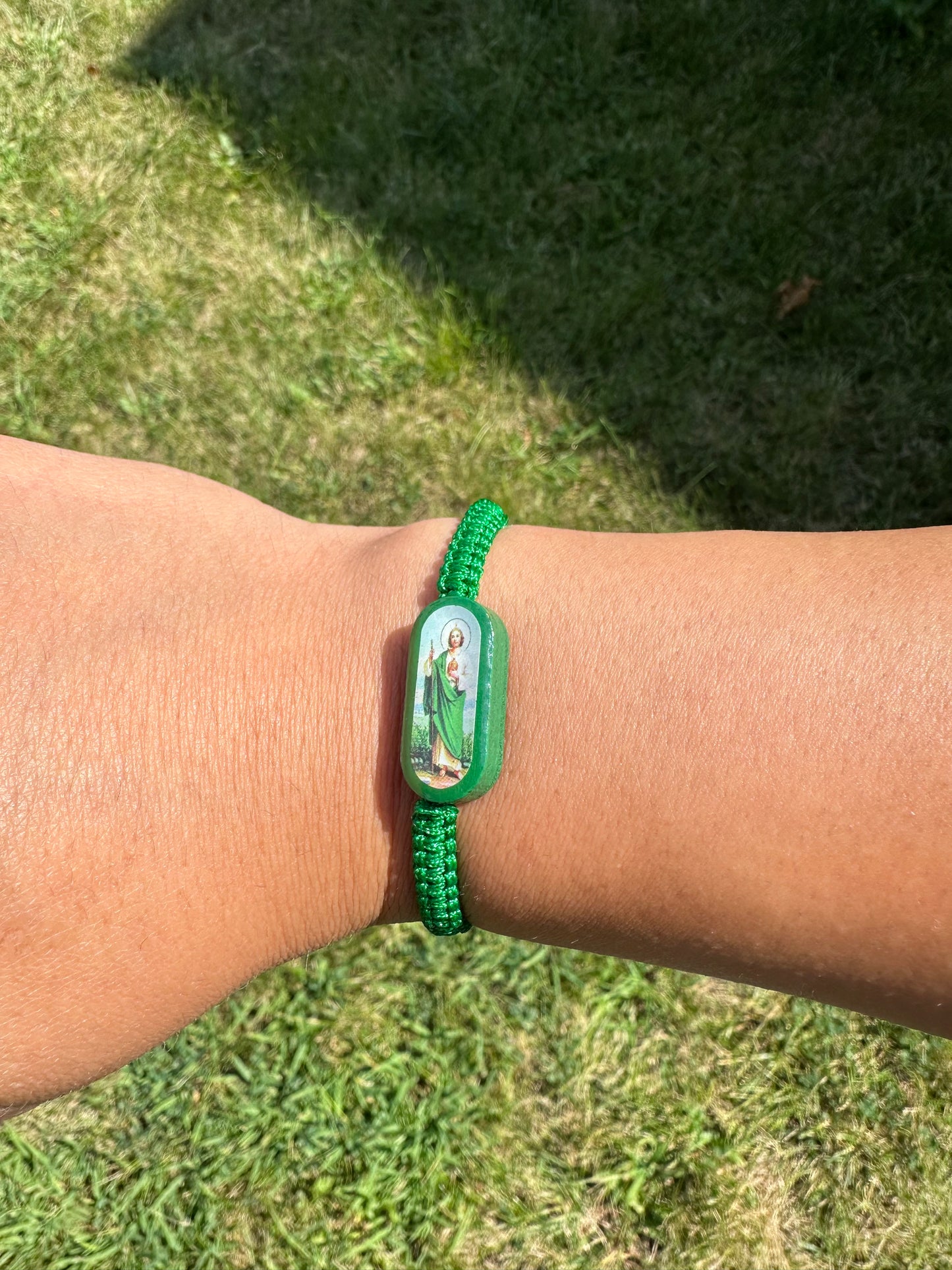 Adjustable San Judas Tadeo Bracelet -Unisex
