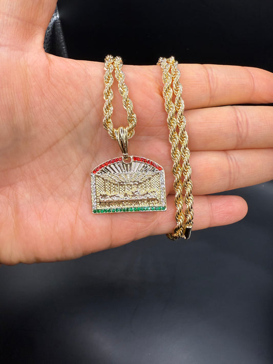 THE LAST SUPPER  Rope Chain Gold-Plated Religious Style Fashion Accessory for Versatile Outfits